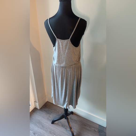 Old Navy Gray Spaghetti Strap Dress - Picture 2 of 4
